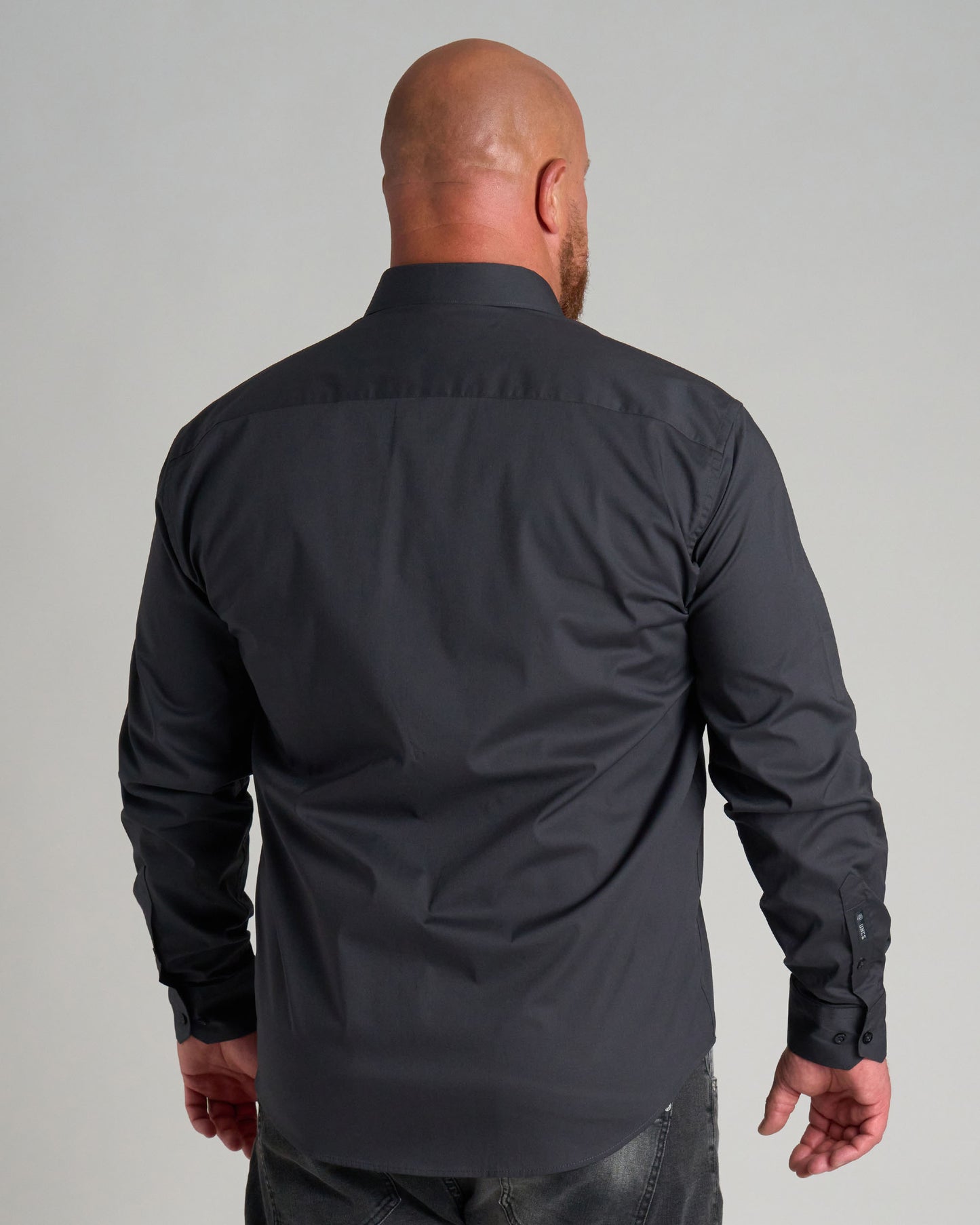 MONROE III Men's Shirt DARK GREY