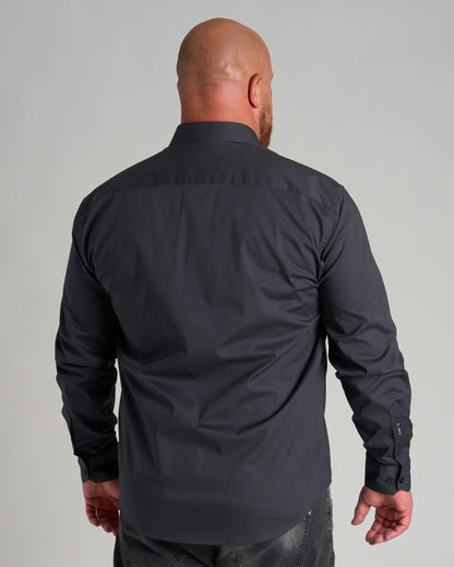 MONROE III Men's Shirt DARK GREY