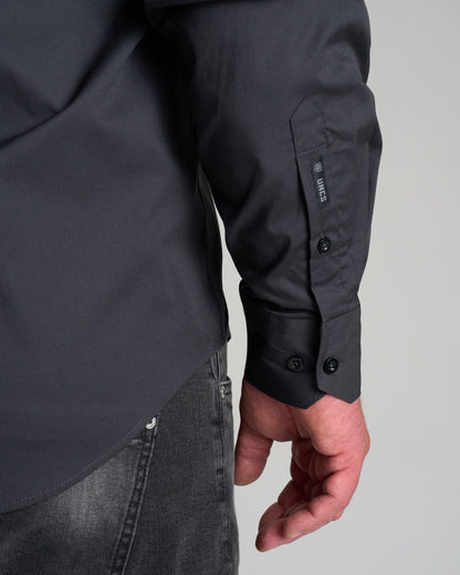MONROE III Men's Shirt DARK GREY