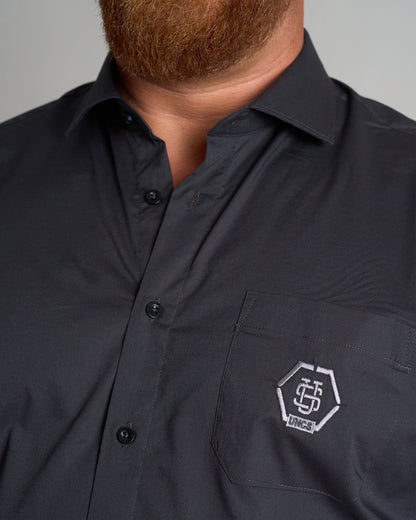 MONROE III Men's Shirt DARK GREY