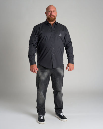 MONROE III Men's Shirt DARK GREY