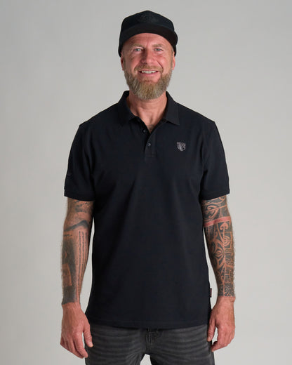 CARLOS Men's Polo BLACK