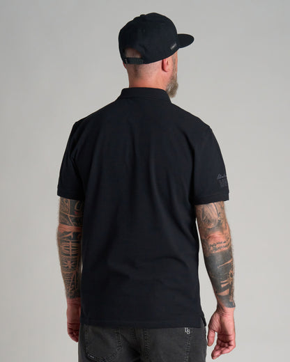CARLOS Men's Polo BLACK