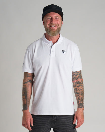 CARLOS Men's Polo WHITE