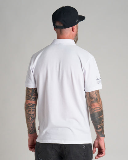 CARLOS Men's Polo WHITE