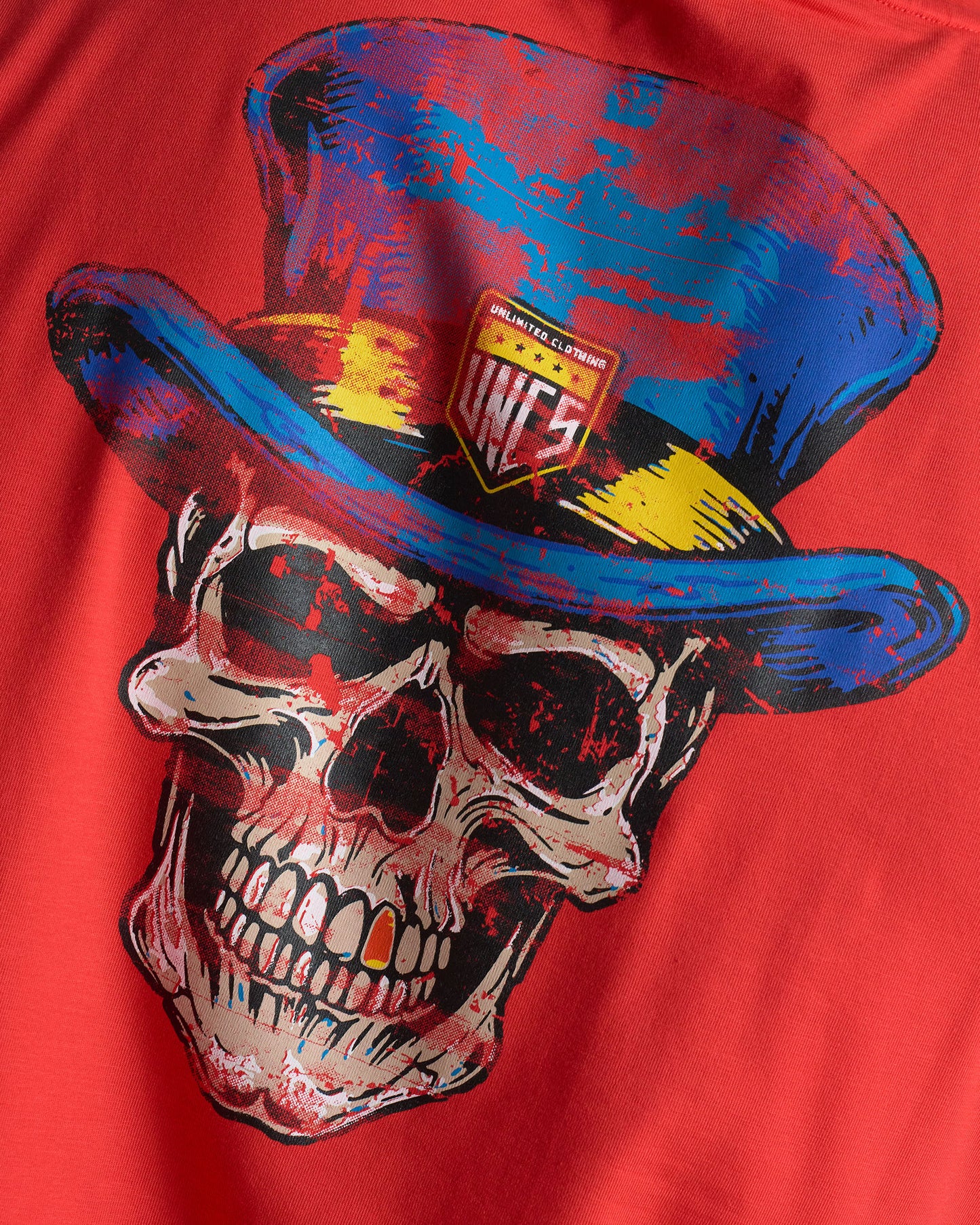 SKULL III Men's T-Shirt RED