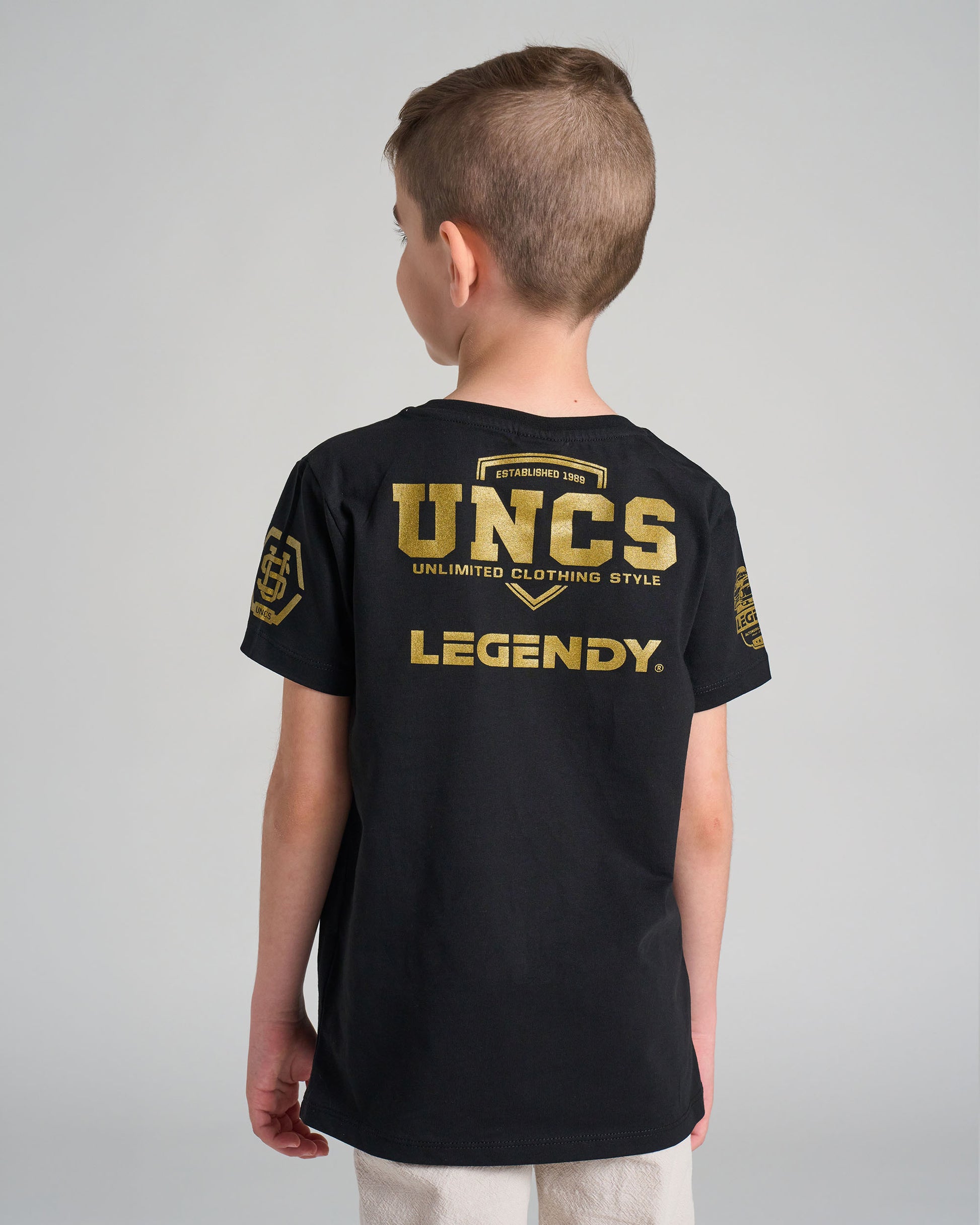 LEGENDY Children's T-Shirt BLACK