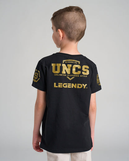 LEGENDY Children's T-Shirt BLACK