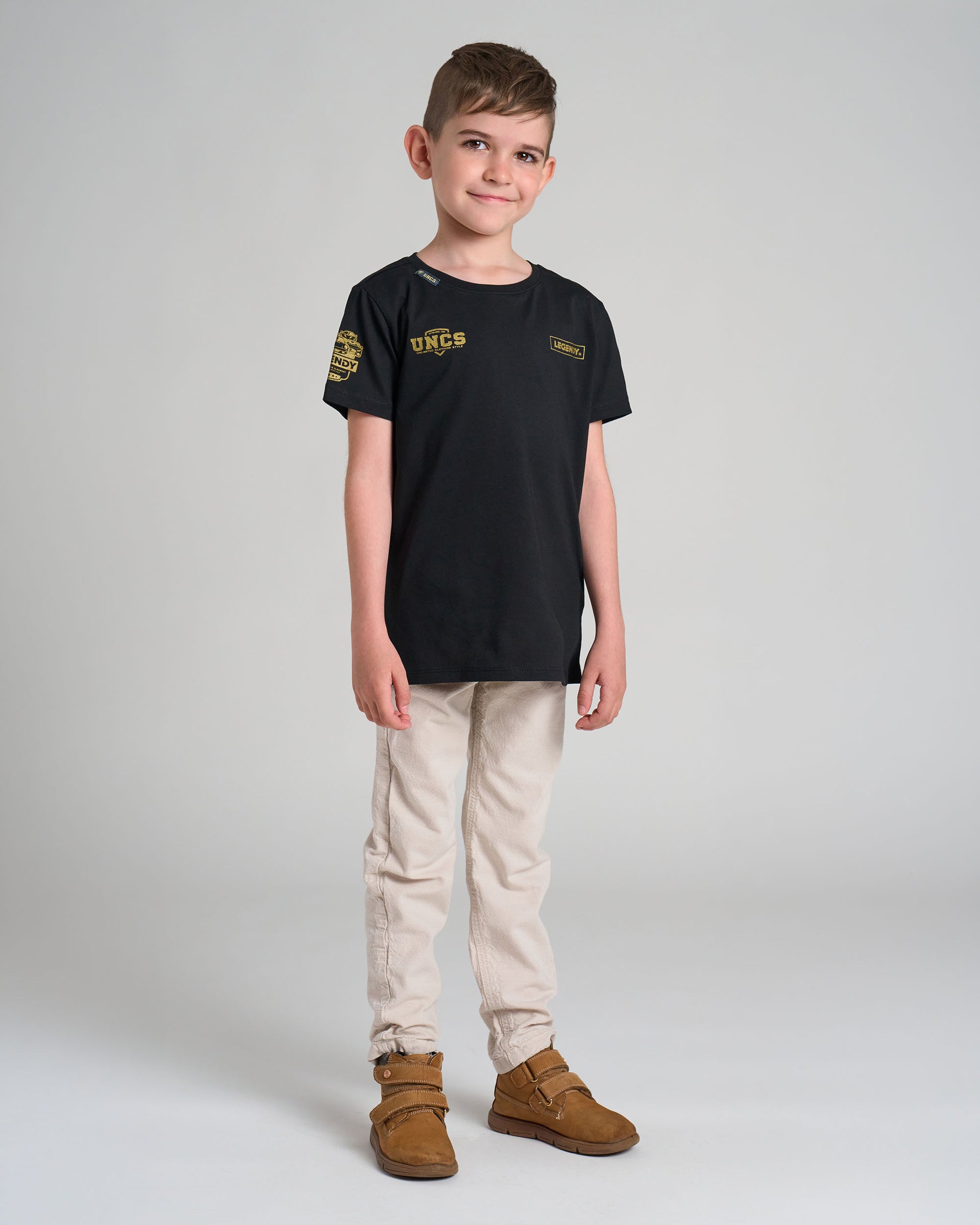 LEGENDY Children's T-Shirt BLACK