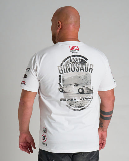 IRON DINOSAUR Men's T-Shirt WHITE