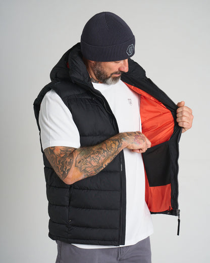 CARMACK II Men's Vest BLACK/ORANGE