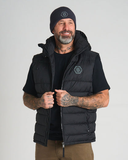 CARMACK II Men's Vest BLACK/BLACK
