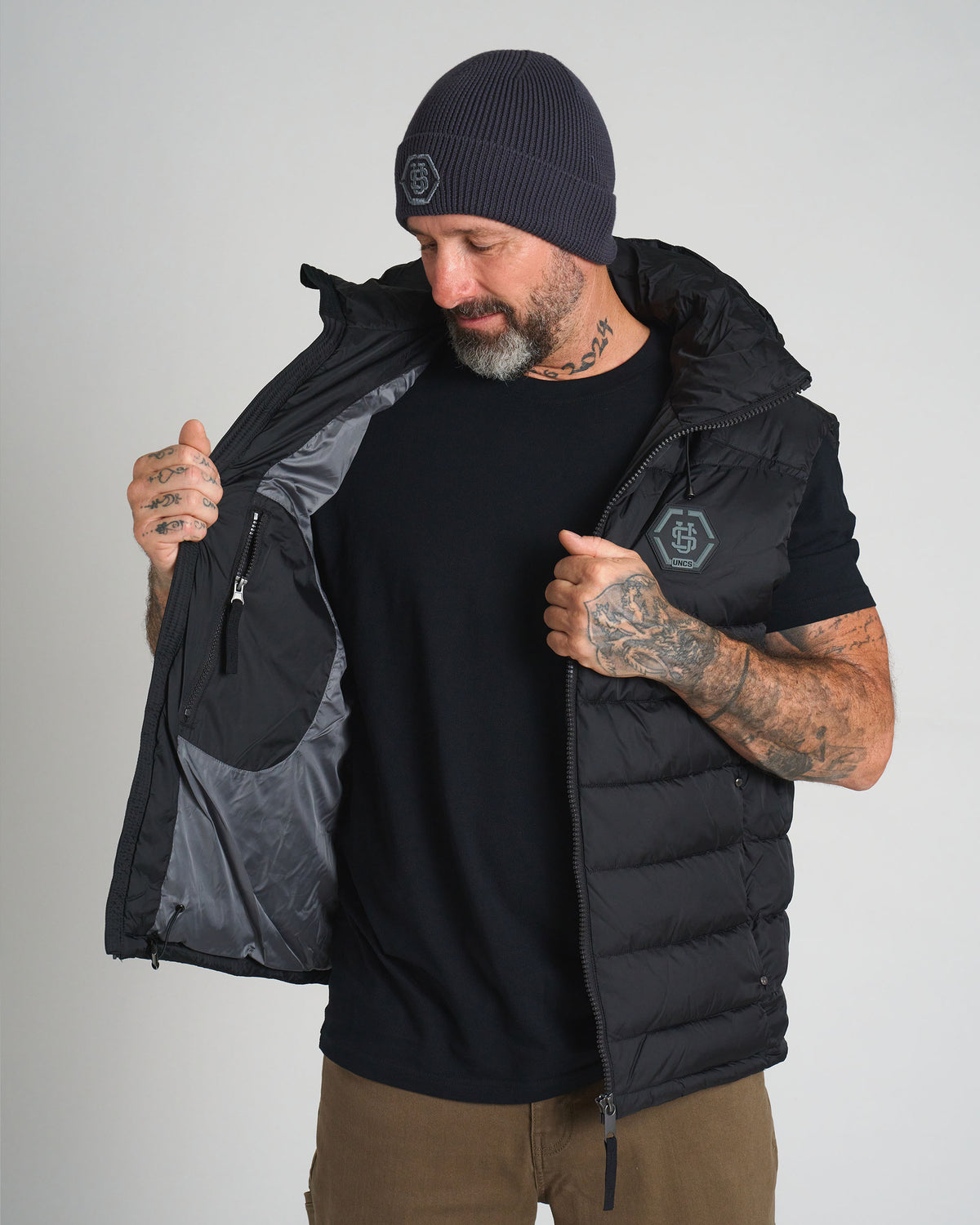 CARMACK II Men's Vest BLACK/BLACK