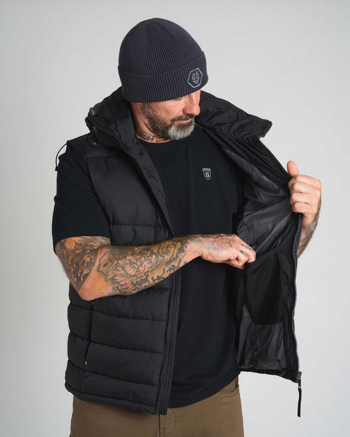 CARMACK II Men's Vest BLACK/BLACK