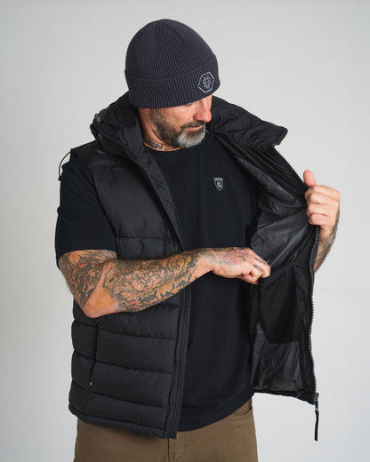 CARMACK II Men's Vest BLACK/BLACK