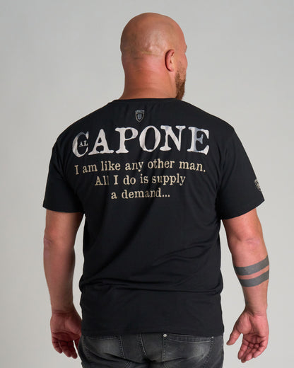 AL CAPONE III Men's T-Shirt BLACK
