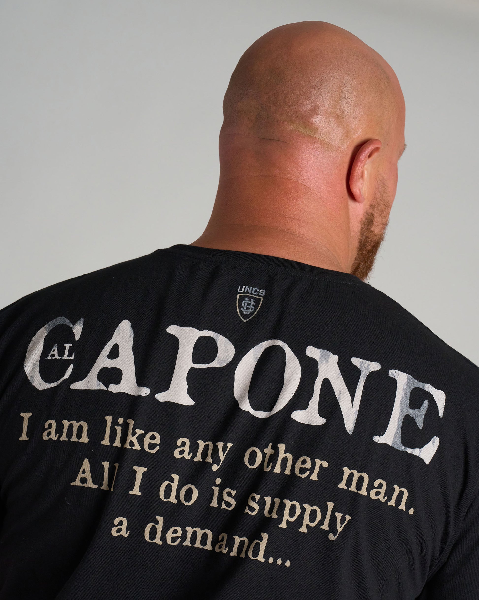 AL CAPONE III Men's T-Shirt BLACK