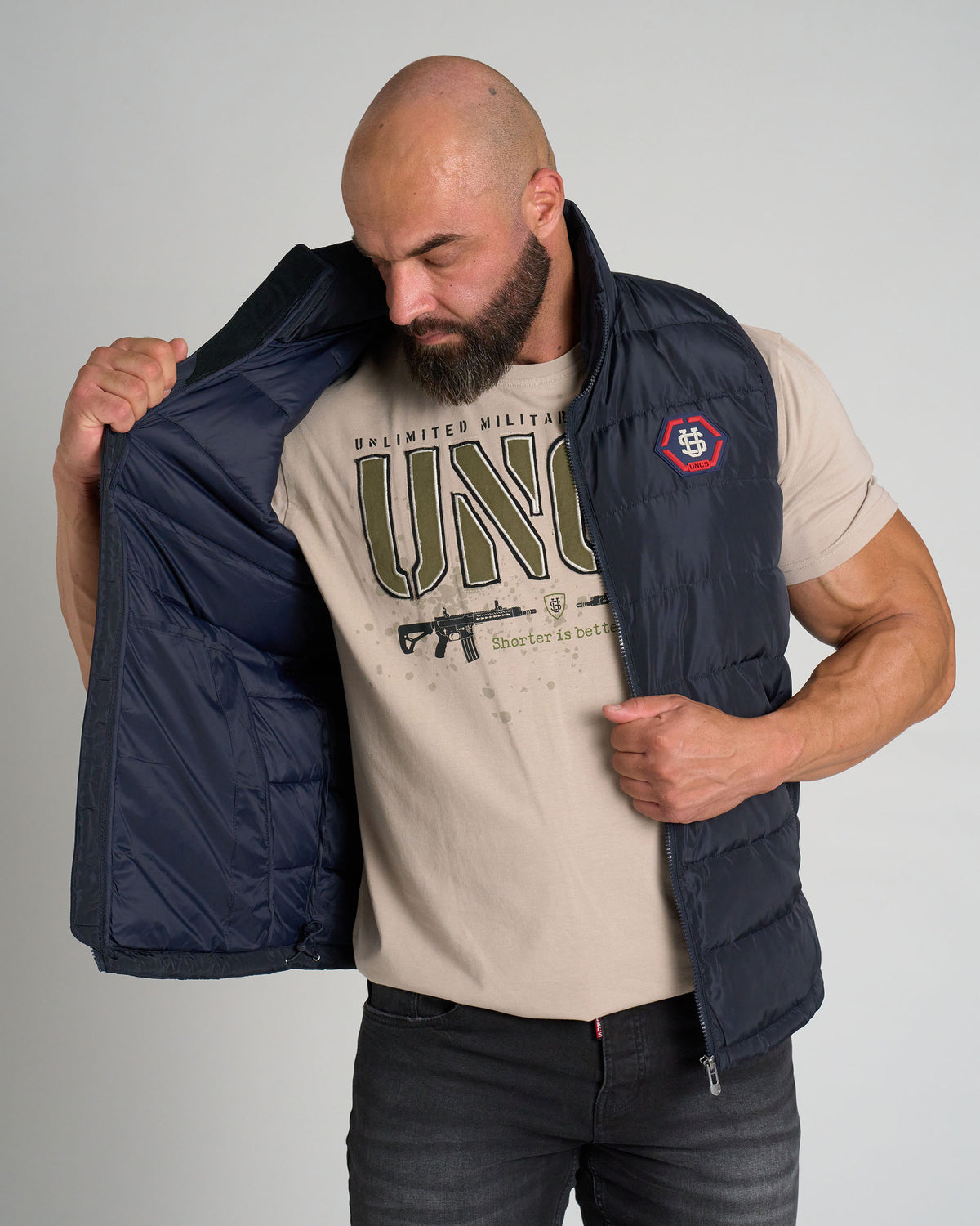 FRASER III Men's Vest NAVY