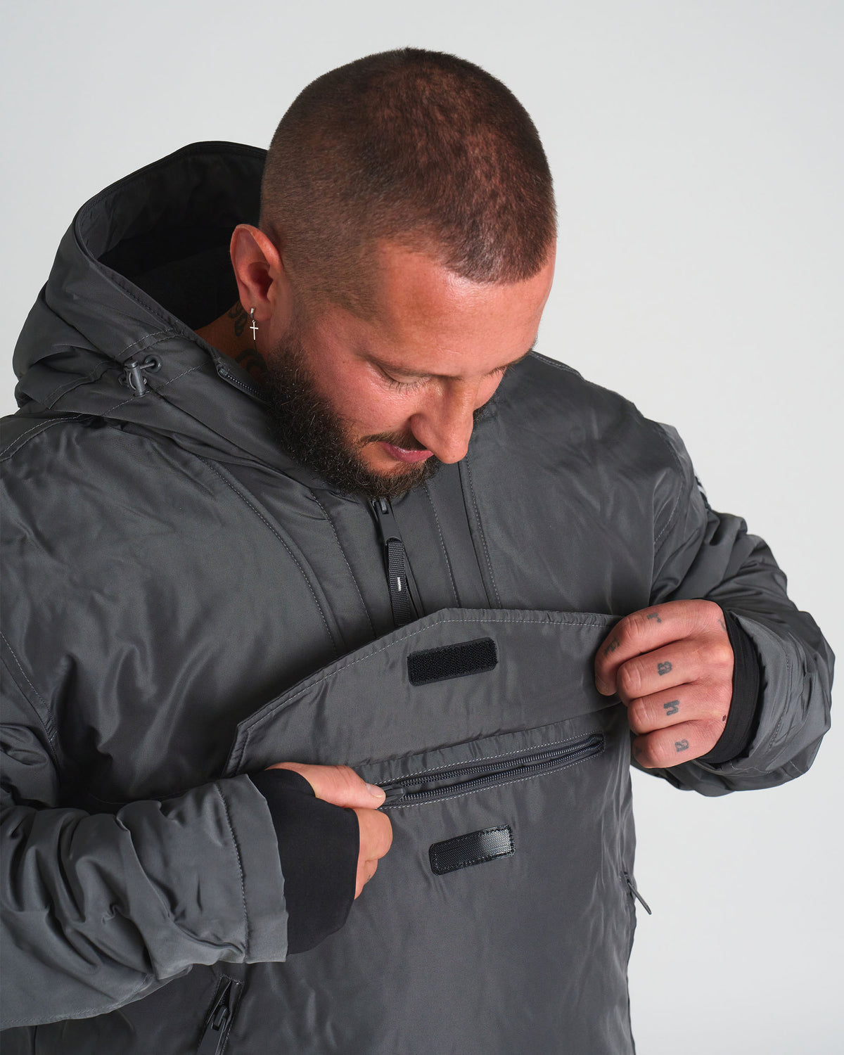 BOZEMAN III Men's Jacket GREY